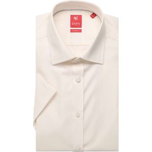 Pure Overhemd Korte mouw ecru