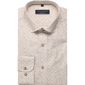 Casa Moda Overhemd rood, Bedrukt