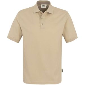 HAKRO 800 Comfort Fit Polo shirt Korte mouw zand