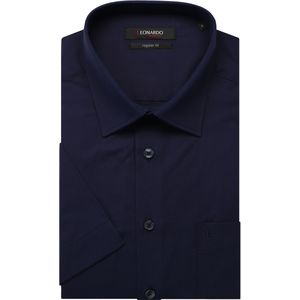 Leonardo by Jupiter Overhemd Korte mouw marine