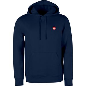 Kronstadt Hooded Sweatshirt marine, Effen