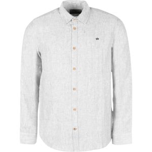 Kronstadt Overhemd wit, Effen