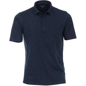 Casa Moda Casual Casual Fit Polo shirt Korte mouw donkerblauw