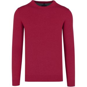 Marvelis Casual Trui ronde hals Kersenrood, Effen