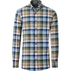 Redmond Flanellen Overhemd groen, Ruit