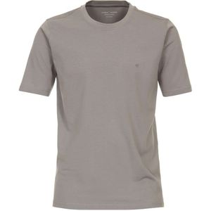 Casa Moda Casual Fit T-Shirt ronde hals grijs, Effen