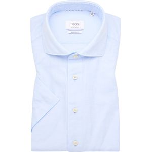 ETERNA 1863 Linnen Overhemd lichtblauw, Effen