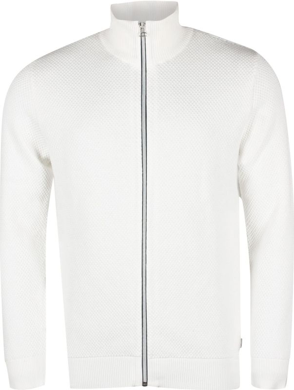 Kronstadt Cardigan wit, Effen