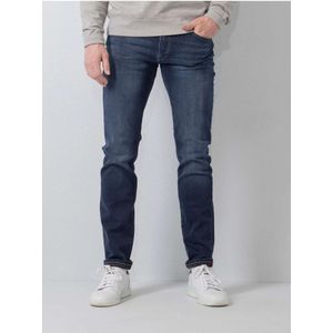 Petrol Industries Slim Fit Jeans donkerblauw, Effen