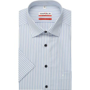 Marvelis Overhemd Korte mouw blauw