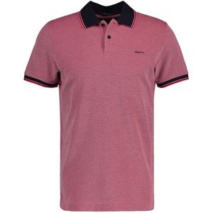 GANT Regular Fit Polo shirt Korte mouw roze
