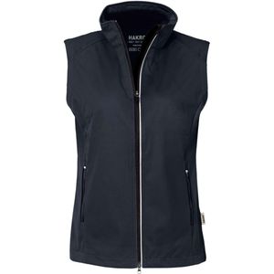 HAKRO Dames Softshell Vest Marine, Effen