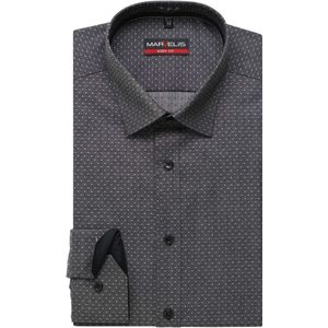 Marvelis Overhemd zwart, Stippen