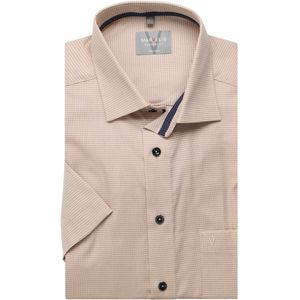 Marvelis Overhemd Korte mouw beige