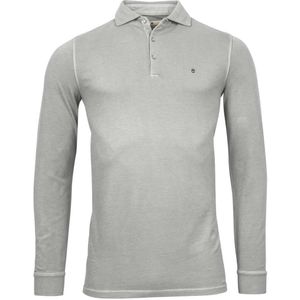 Thomas Maine Polo shirt lichtgrijs, Effen