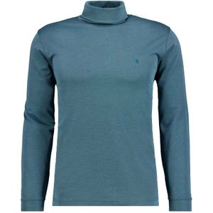 RAGMAN Turtleneck shirt groen, Effen