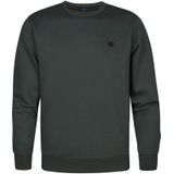 Petrol Industries Sweatshirt ronde halsantraciet, Effen