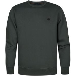 Petrol Industries Sweatshirt ronde halsantraciet, Effen