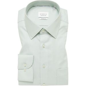 ETERNA Overhemd groen, Gestructureerd