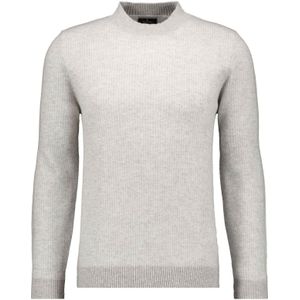 RAGMAN - Trui met Ronde Hals - Grijs - Lange Mouwen