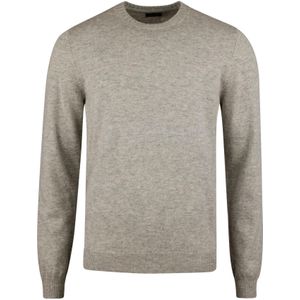 Stenströms Trui ronde halsgrijs, Effen