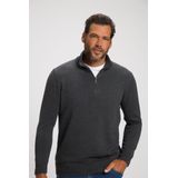 JP1880 Half-Zip Sweater donkergrijs, Melange