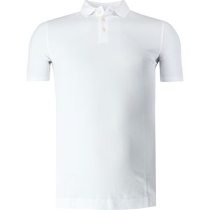 Marvelis Casual Polo shirt Korte mouw wit