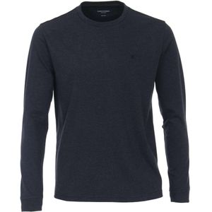 Casa Moda Casual Fit Longsleeve blauw, Motief