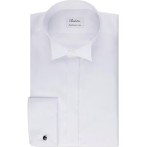 Stenströms Gala shirt wit, Effen