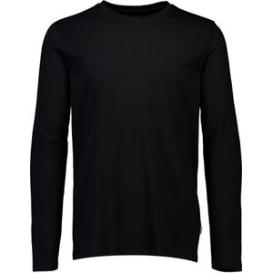 Lindbergh Longsleeve zwart, Effen