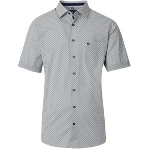 Redmond Casual Overhemd Korte mouw beige