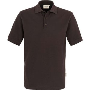HAKRO 816 Polo shirt Korte mouw chocolade