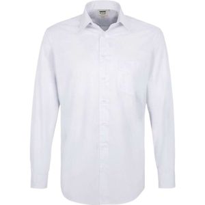 HAKRO Overhemd wit, Effen