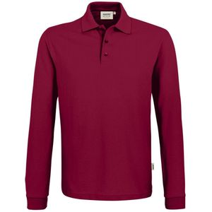 HAKRO Polo shirt wijnrood, Effen