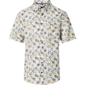 Casa Moda Overhemd Korte mouw groen