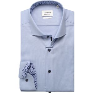 Eterna - Overhemd - Lichtblauw - Slim fit - NON IRON (strijkvrij)