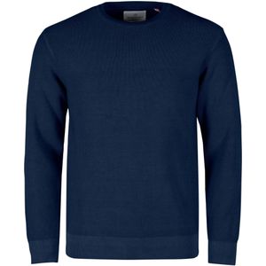 Kronstadt Trui ronde halsmarine, Effen