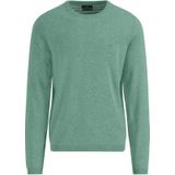 Fynch-Hatton Trui ronde halsgroen, Effen