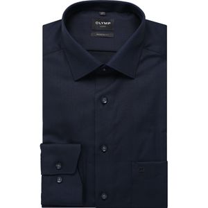 OLYMP Luxor Overhemd, modern fit, New Kent, Marineblauw