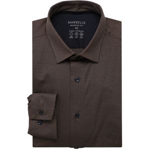 Marvelis Performance Jersey shirt bruin, Effen