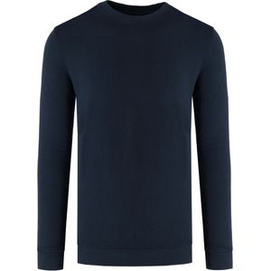 Marvelis Casual Sweatshirt ronde hals nachtblauw, Effen