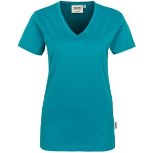 HAKRO Dames T-shirt smaragd, Effen
