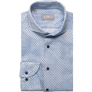 fakts Overhemd blauw, Motief