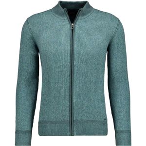 RAGMAN Cardigan groen, Gestreept