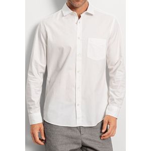 OLYMP - Businessoverhemd - Wit - Lange Mouwen - 100% Katoen