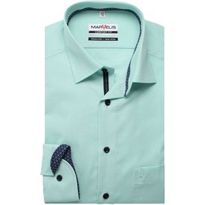 Marvelis Overhemd lichtgroen, Effen