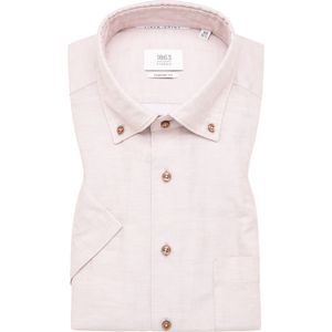 ETERNA 1863 Linnen Overhemd beige, Effen