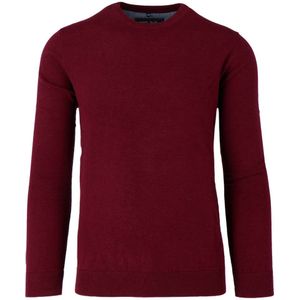 Marvelis Casual Trui ronde hals bordeaux, Effen