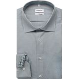 Slim - Langarm Overhemd - Sage Green - Kentkraag - Slim Fit