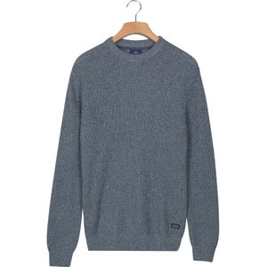 Baileys Trui ronde halsblauw, Effen